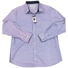 Men s Nick Graham Everywhere Sz XL Stretch Modern Fit Button Up Shirt Flip Cuf