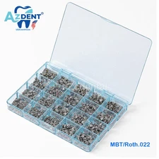 Ortodoncia Dental MIM Monoblock Brackets Brackets Mini Roth/MBT.022 Ganchos 345