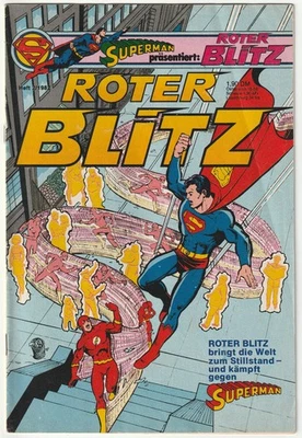 ✪ ROTER BLITZ #2/1982 + Sammel-Ecke, Ehapa Verlag/DC Comics COMICHEFT Z1- - Bild 1 von 4