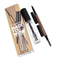 MAC Made To Wow Brow Kit: Light ~Lingering/Clear~ Full Size [New in Box] *Rare*