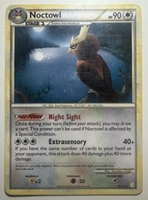 Noctowl - 8/123 - Rare - Pokémon TCG Heartgold & Soulsilver MP