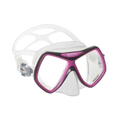 Mares Ridley Schnorchelmaske Erwachsene pink grau