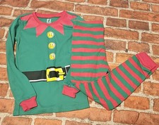 The Children's Place Toddler Christmas Elf Pajamas Pj Set Sz 5t Nwot