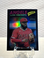 2026 Topps Heritage Luis Rengifo Black Border Parallel /77 #149 Angels