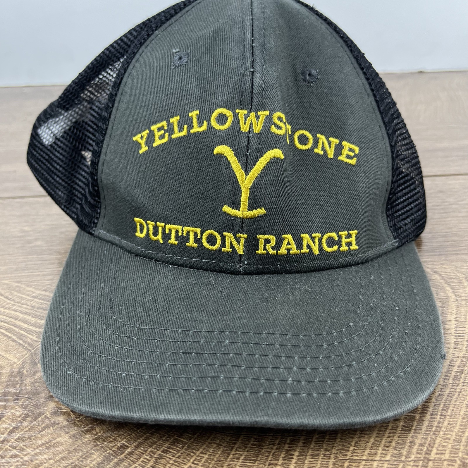 Yellowstone Dutton Ranch Hat Gray Cap Adjustable … - image 5