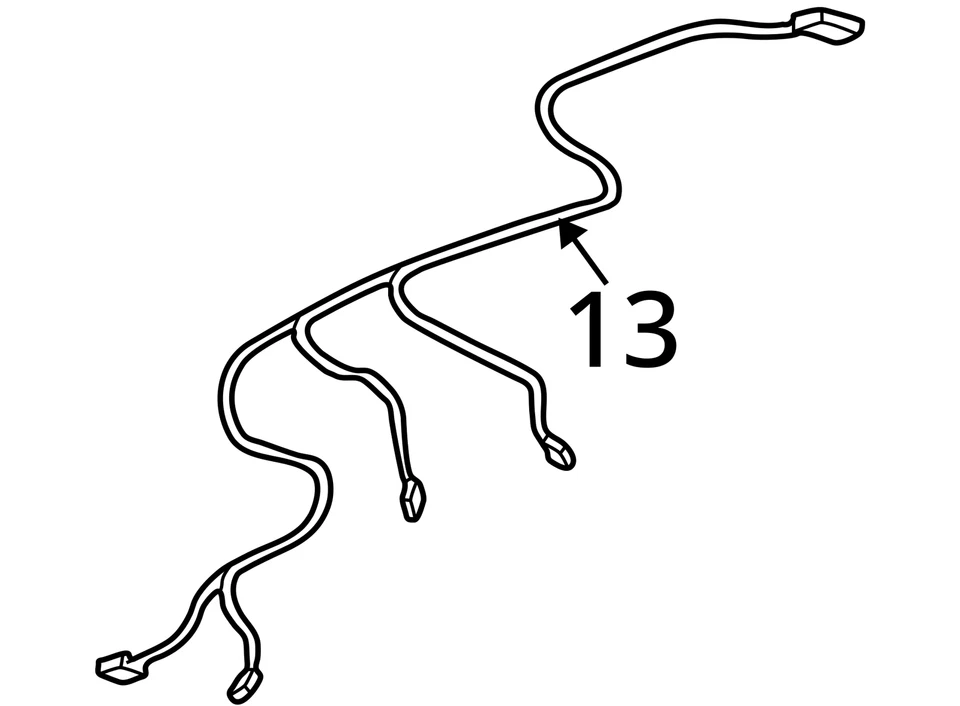 1999-2005 PONTIAC OLDSMOBILE GRAND AM ALERO РЕМЕНЬ ASM DM LP WRG 15374583 НОВЫЙ - Изображение 3 из 3