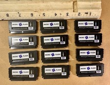 Industrial RAM Modules Lot of 12 Flash Memory Gold ICs EWaste Scrap MagicRAM