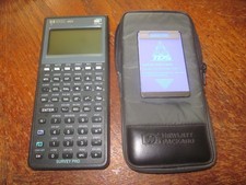 Hewlett Packard Hp 48gx Calculator With Survey Pro Gx Ram Card W Keypad Case