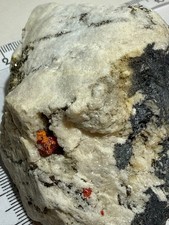 Dufrenoysit (Realgar,Jordanit),selten Italien,Mineralien N°807/B10