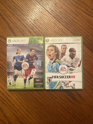 FIFA 16 & 09 Soccer- One Has Manual- In Very Good Condition