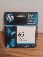 HP 65 Color Ink Cartridge 65 N9K01AN NEW GENUINE EXP 12/22