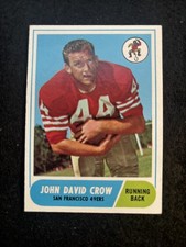 1968 TOPPS # 87 JOHN DAVID CROW  EXMT C 6213