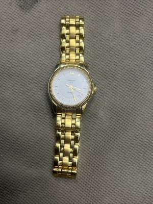 Tissot Ballade C227/327W Stainless Steel Goldtone Ladies  display picture 3
