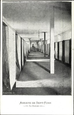 Ak Dompierre sur Besbre Allier, Abbaye de Sept Fons, Le Dortoir,... - 2923378