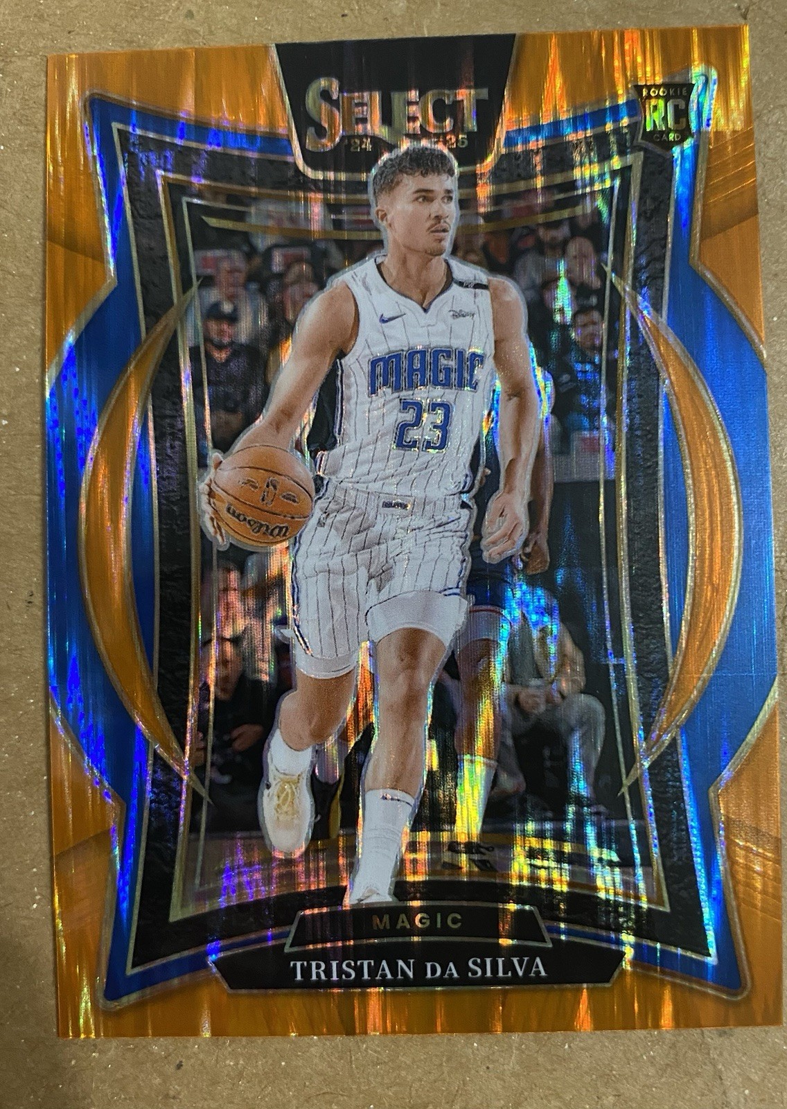 2024-25 Panini Select - Concourse Tristan da Silva #83 Orange Flash Prizm (RC)