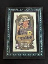 Alika Williams Rookie Framed Mini Auto Black /25 2024 Topps Allen & Ginter