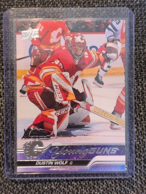 2023-24 Upper Deck Series 1 - Young Guns Dustin Wolf #210 (RC)