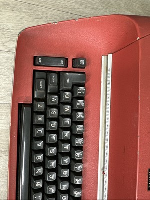 IBM SELECTRIC RED TYPEWRITER 1960 1970 | eBay