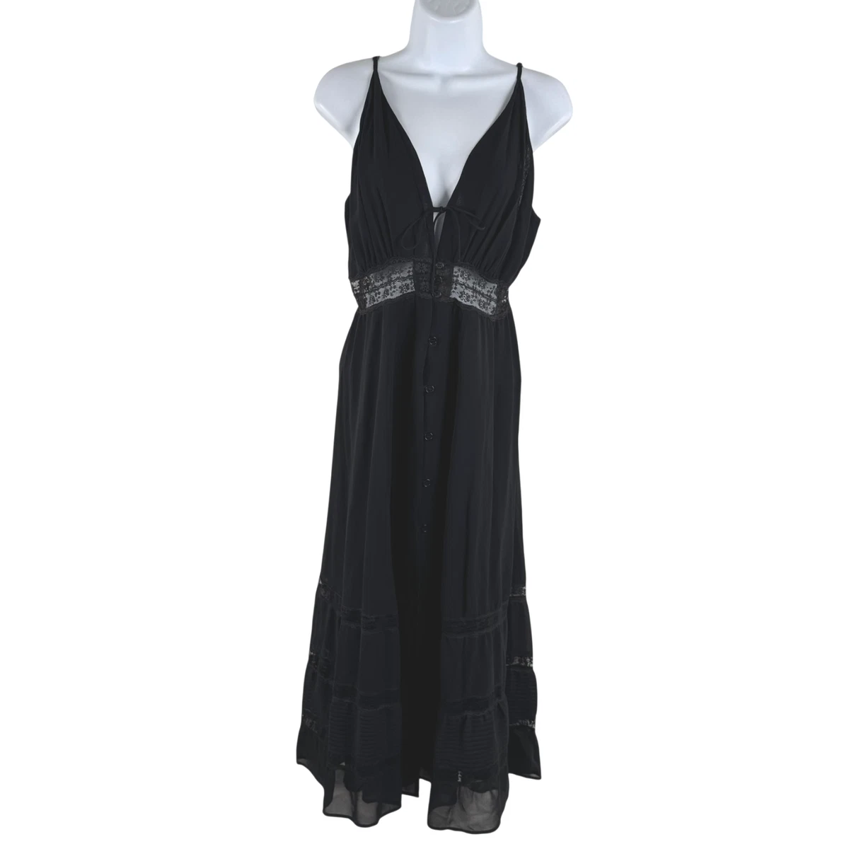a line dress for women sleeveless Floral Sleeveless V Neck Midi Dress | A-Line Dress main image 1