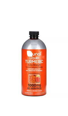 Liquid Turmeric, Extra Strength, Tropical Orange, 1,000 mg, 20.3 fl oz (600 ml) 