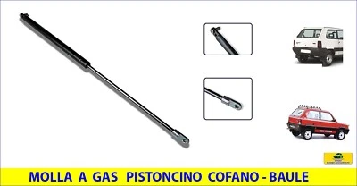 Pistoncino Ammortizzatore Molla A Gas per Panda 141 Cofano Baule Posteriore