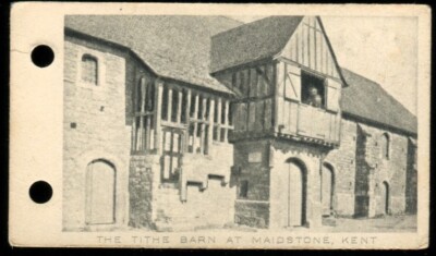 Tabakkarte, Nicolas Sarony, Links mit der Vergangenheit, 1925, Tithe Barns Maidstone, #5