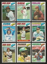1977 Topps Baseball $.99 Per Pick From My List (MUST PICK AT LEAST 2) EM