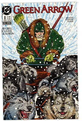 Green Arrow #8 NM 9.4 1988 Ed Hannigan Cover