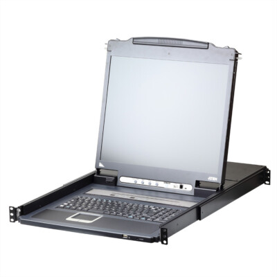 ATEN CL5708iM LCD KVM Switch Over IP, USB-PS/2,VGA , 8-Ports Deutsch