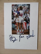 Jim Pugh & Rick Leach Autogramme signed 10x15 cm Karteikarte mit Magazinbild