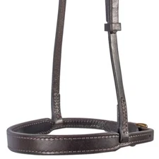 Billy Royal Work Cavesson for Horses | 1" Noseband with 5/8" | Color Dark Oil