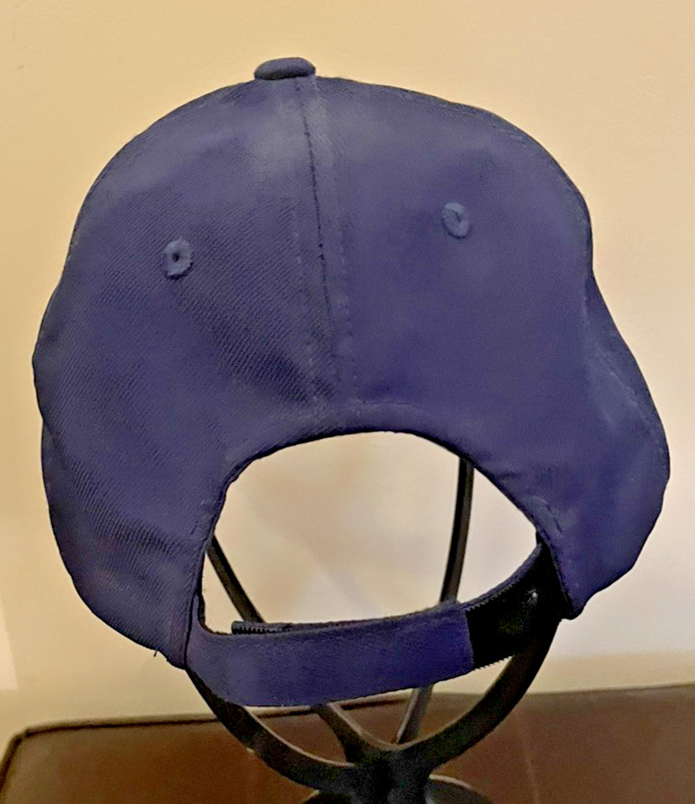 Sandlot Baseball Cap Adjustable Wrapback Hat Navy… - image 5