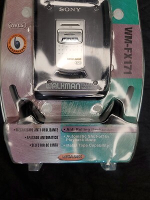 Vintage Sony Walkman Am/fm Portable Radio Cassette Player Wm-fx171