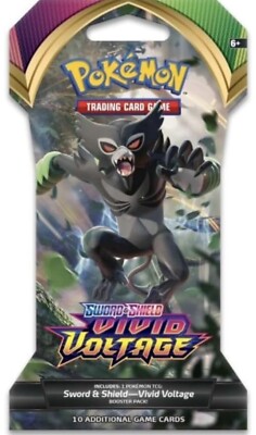 Pokémon Sword & Shield VIVID VOLTAGE Booster Pack TCG Cards Sealed NEW