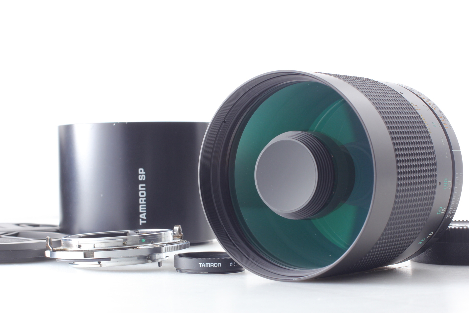 Tamron SP 500mm f8 Reflex Lens with Hood for Nikon F Mount Japan Mint