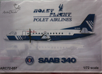 Saab 340 Polet Airlines - Arctic Decals - 1/72 - neu - Decal