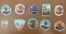 A Set of  10 Joshua Tree National Park Sticker Decals