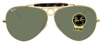 Ray Ban Rb3138 181 Shooter Gold Frame Crystal Green 62mm Lens Sunglasses on sale Ray Ban Rb3138 181 Shooter Gold Frame Crystal Green 62mm Lens Sunglasses on sale