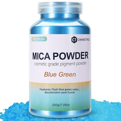 Mica Powder 10g Bottle Natural Pigment for Resin Soap Candle Lip Gloss