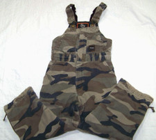 Youth Walls Tough Wear Insulated Camo Overalls - M