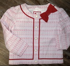 Size 12 Janie and Jack boucl jacket HTF