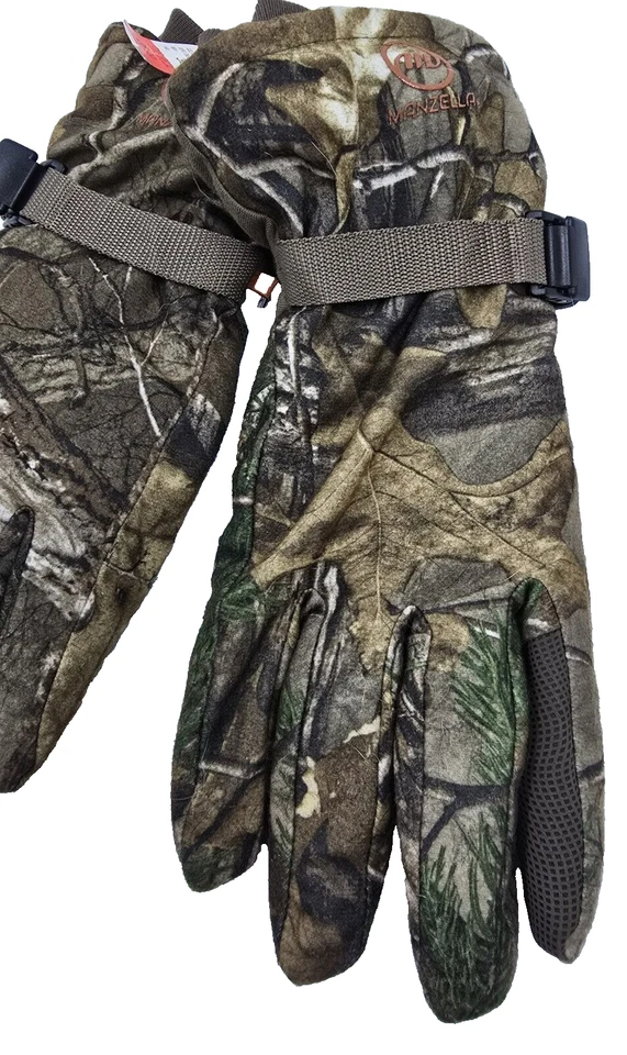 Manzella Bruin Hunting Gloves Camouflage Men's Size LARGE - Image 3 of 4