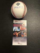 MICHAEL TAYLOR Signed 2019 World Series Baseball WASHINGTON NATIONALS JSA 2