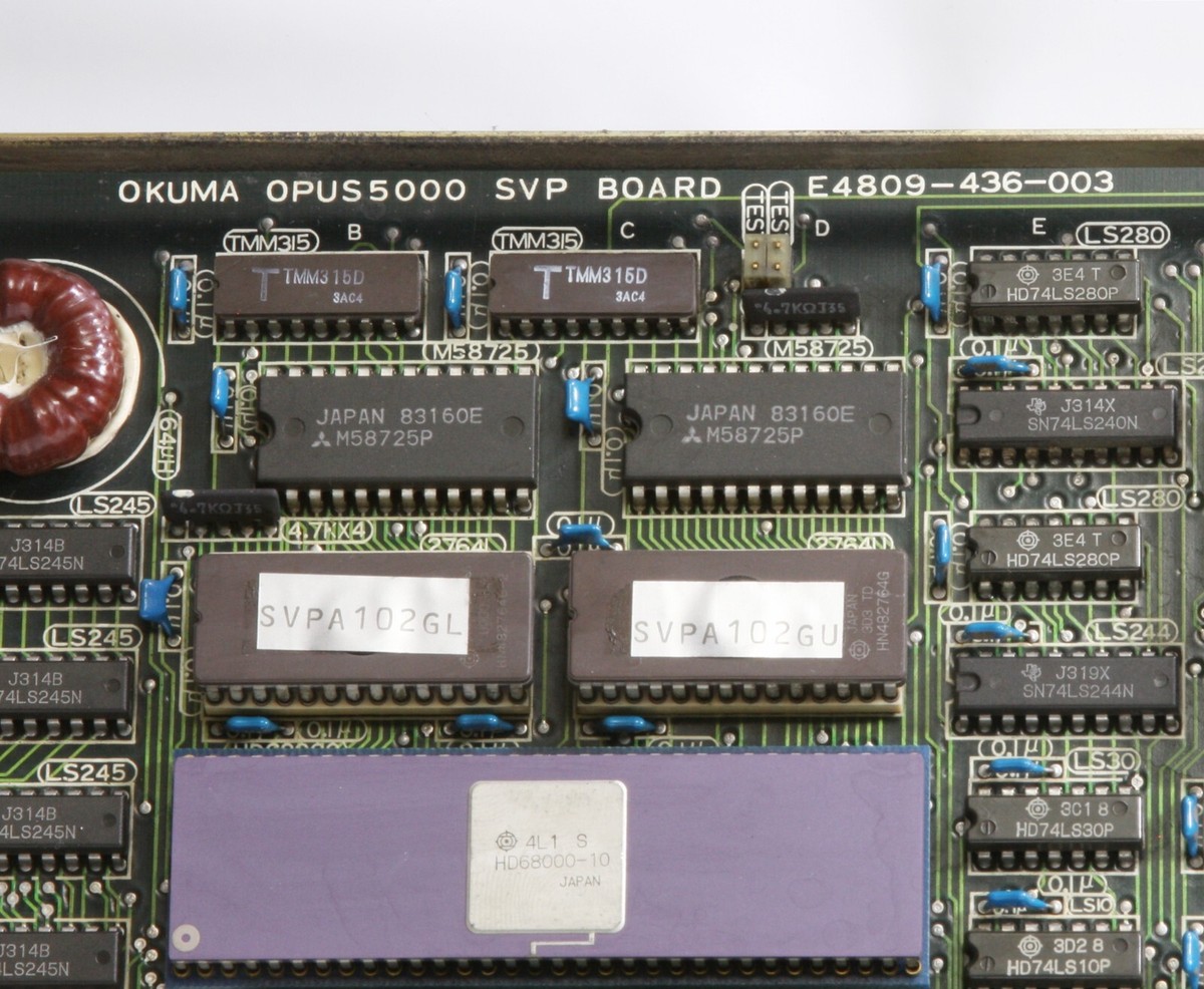 Okuma Circuit Board E4809-436-003 OPUS5000 SVP Board | eBay