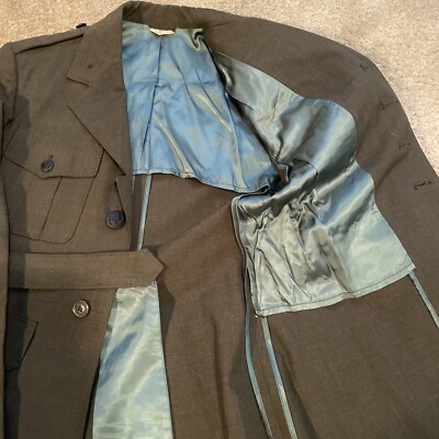 Lot Of 2 USMC Marine Corps Alpha Uniform Sz 38S Corporal & Sgt