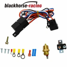 3/8" Thread Electric Radiator Engine Fan Thermostat Temperature Switch Relay