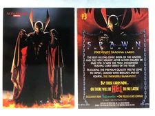 CHEAP PROMO CARD: SPAWN THE MOVIE Todd McFarlane (Inkworks 1997) #P3
