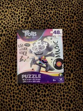 Dreamworks Trolls World Tour Music Puzzle 48 Pcs Kids Fun Activity New
