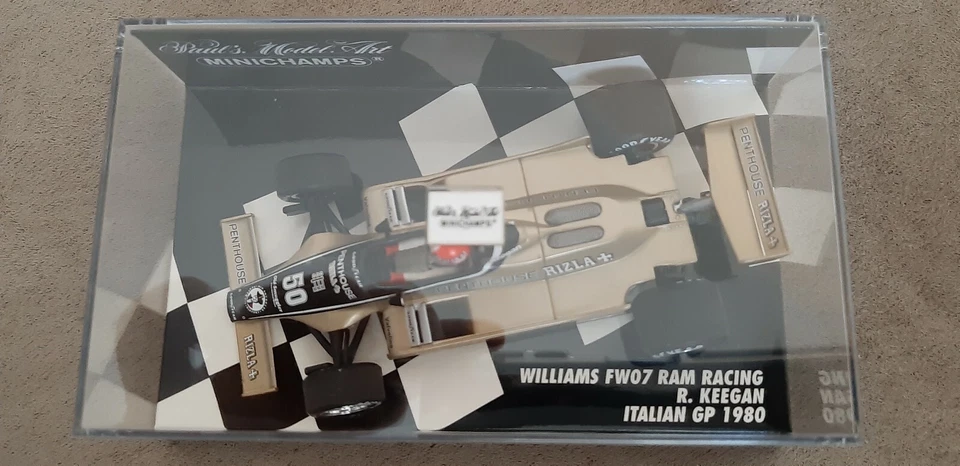 Minichamps 1/43 Williams FW07 Rupert Keegan-Italian G.P. 1980 (Lim.Ed.2784 pcs.) - Immagine 3 di 4