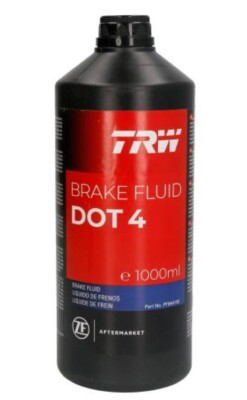TRW Brake Fluid 1L DOT4 for BMW OPEL Audi Mercedes Seat Skoda Madza Renault